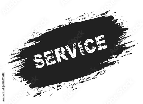 black banner - SERVICE