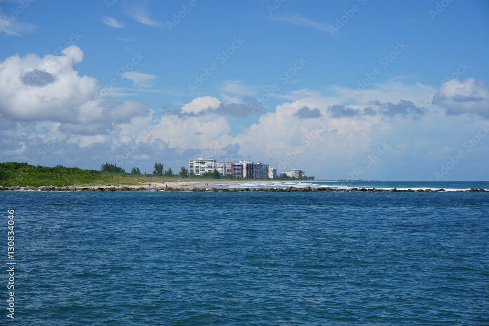 Strand von Fort Pierce in Florida