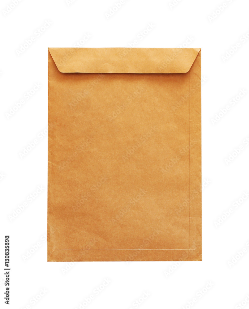 Envelope on isolated background Envelope on isolated background
