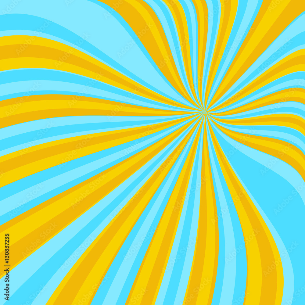 Obraz premium Colored blue lollypop background