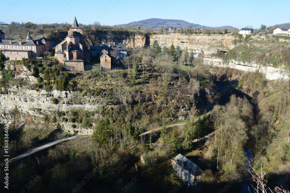 Bozouls en Aveyron