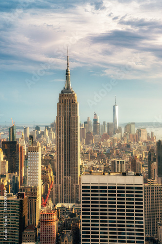NEW YORK CITY: Observers view Midtown from Top of the Rock Rockefeller center. Manhattan is often described as the cultural and financial capital of the world. © STUDIO MELANGE