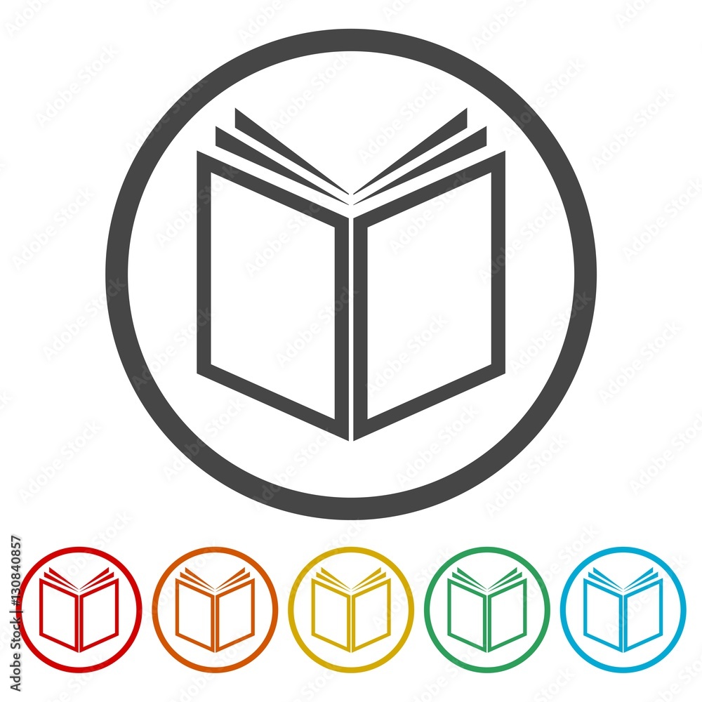 Book Icons set 