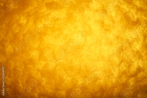 Gold bokeh background