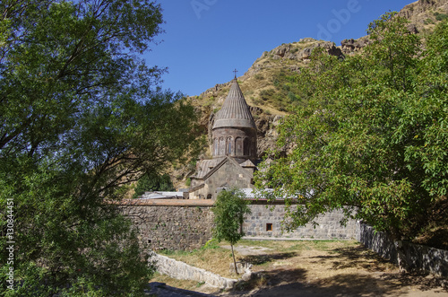 Medieval Geghard monastery complex  Armenia