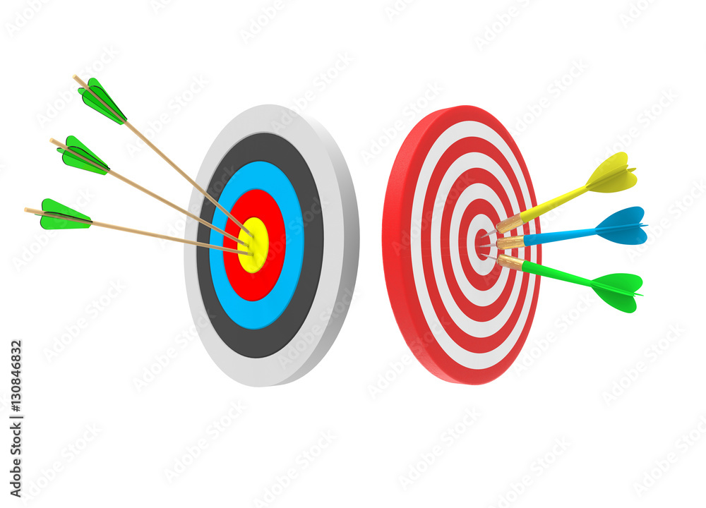 Dart and Arrow shooting game. Dart and Arrow shooting game.