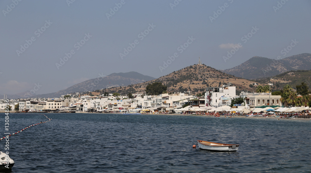 Bodrum Town in Mugla City, Turkey