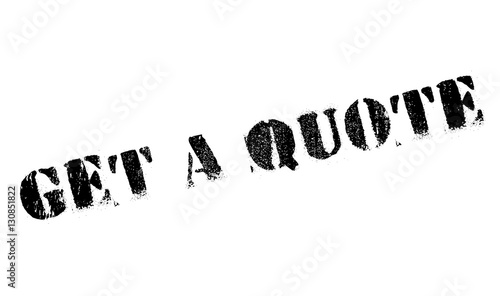 Get a quote stamp. Grunge design with dust scratches. Effects can be easily removed for a clean, crisp look. Color is easily changed.