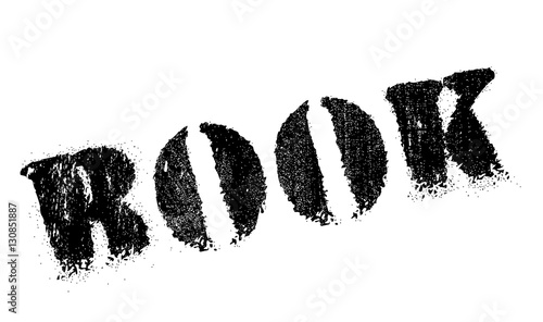Book stamp. Grunge design with dust scratches. Effects can be easily removed for a clean, crisp look. Color is easily changed. rubber grunge