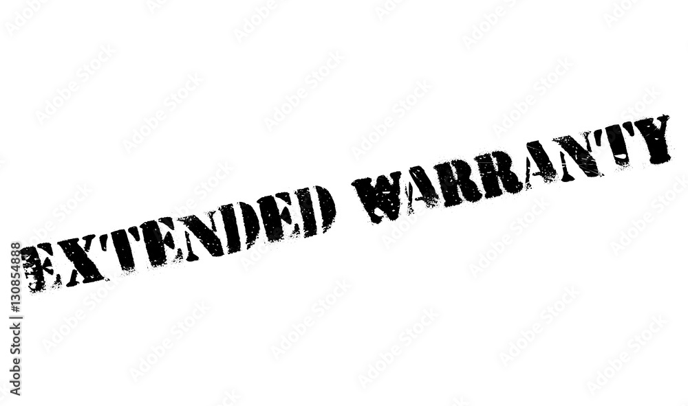 Extended warranty stamp. Grunge design with dust scratches. Effects can be easily removed for a clean, crisp look. Color is easily changed. Extended warranty stamp. Grunge design with dust scratches. Effects can be easily removed for a clean, crisp look. Color is easily changed.