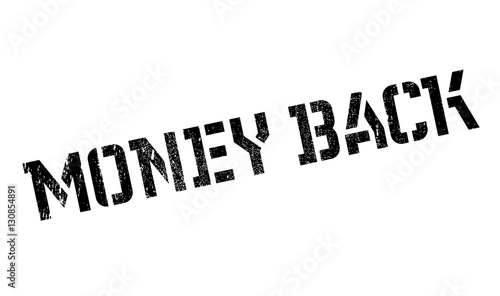 Money back stamp. Grunge design with dust scratches. Effects can be easily removed for a clean, crisp look. Color is easily changed.