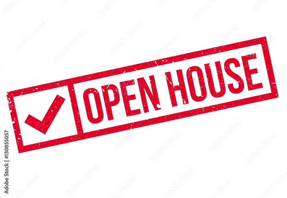 Open house stamp. Grunge design with dust scratches. Effects can be easily removed for a clean, crisp look. Color is easily changed. Open house stamp. Grunge design with dust scratches. Effects can be easily removed for a clean, crisp look. Color is easily changed.