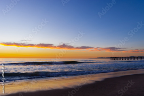 Colorful Sunset at Ocean Beach 1