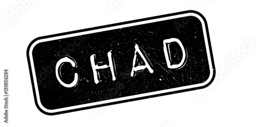 Chad rubber stamp. Grunge design with dust scratches. Effects can be easily removed for a clean, crisp look. Color is easily changed.