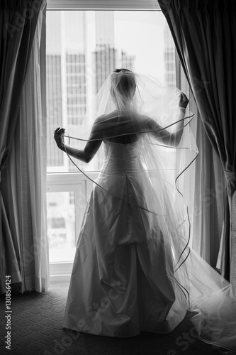 looking in the window