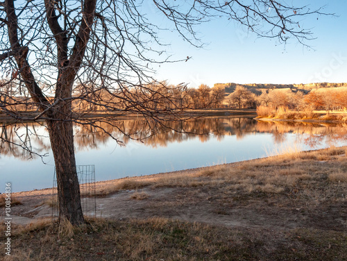 A Rusty Colored Autumn Lake 2