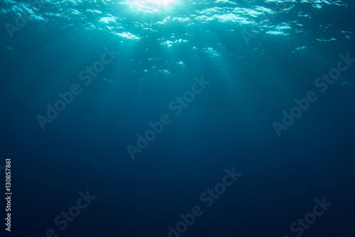 Underwater background in sea