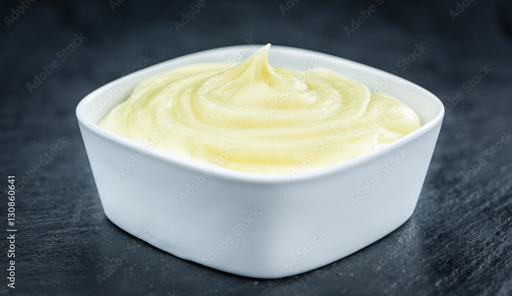Portion of Mash (selective focus) Portion of Mash (selective focus)