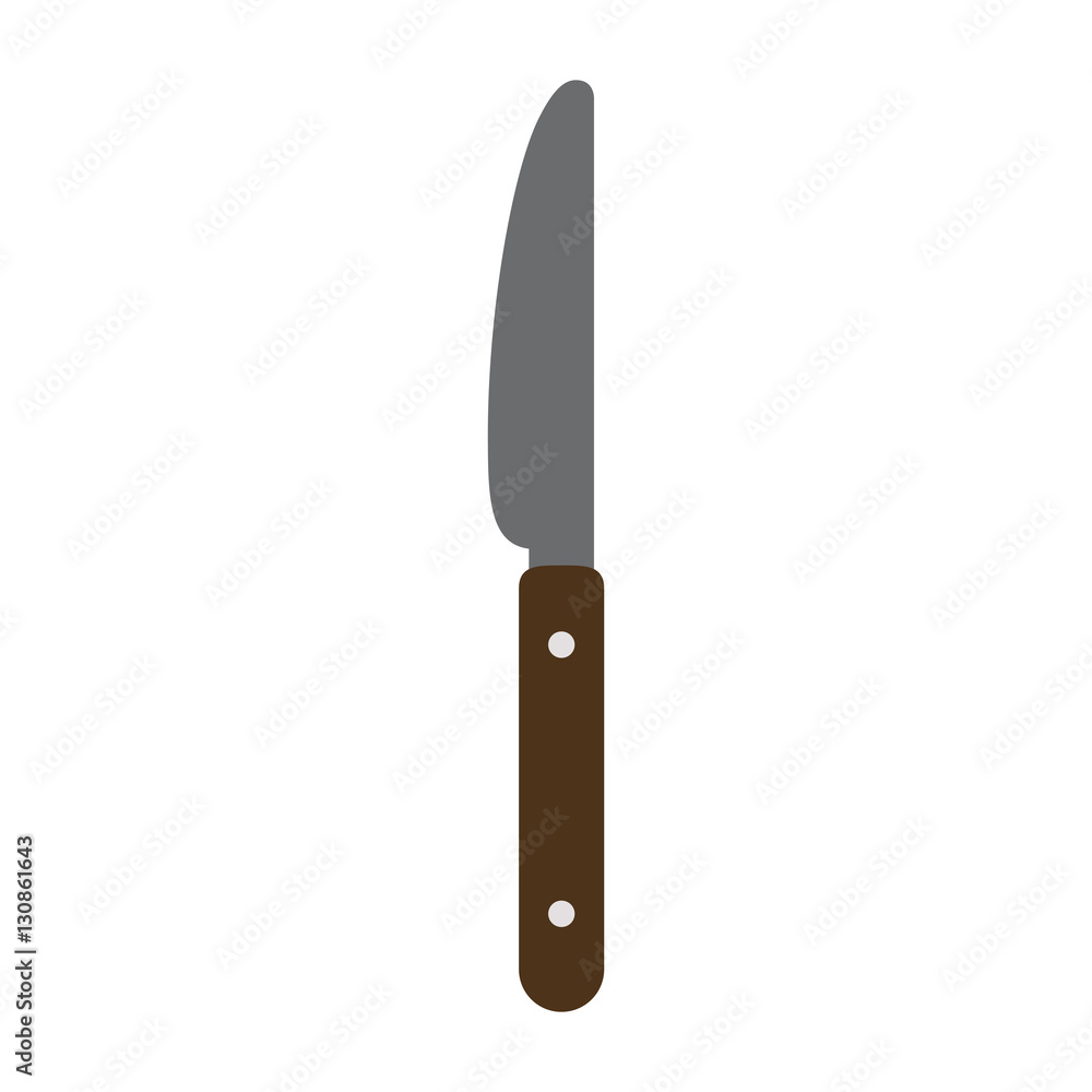knife icon. Cutlery dishware food restaurant and meal theme. Isolated design. Vector illustration knife icon. Cutlery dishware food restaurant and meal theme. Isolated design. Vector illustration