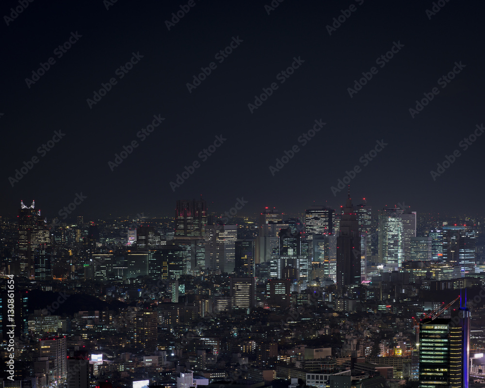 Shinjuku at night