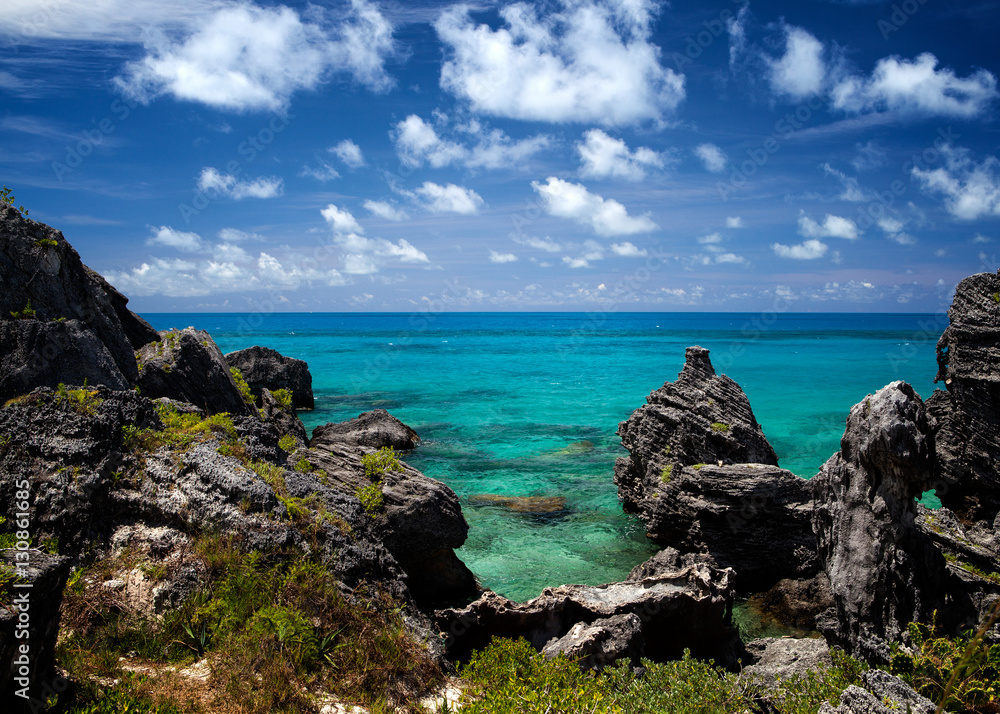 Bermuda Rocky Shoreline