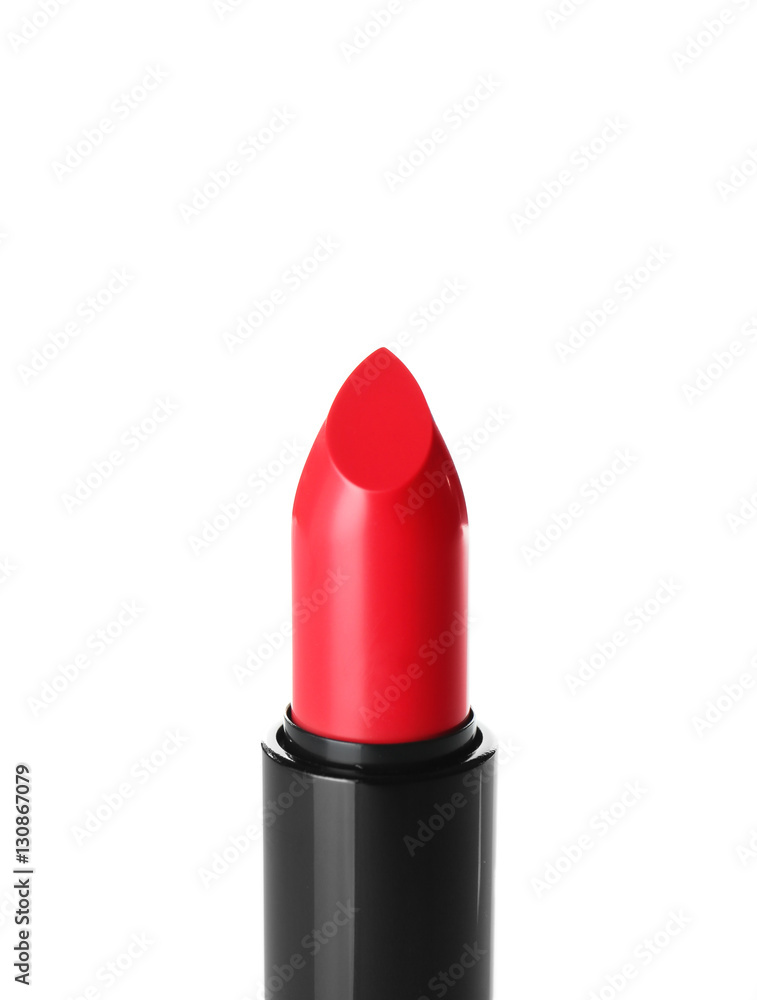 Red lipstick isolated on white Red lipstick isolated on white