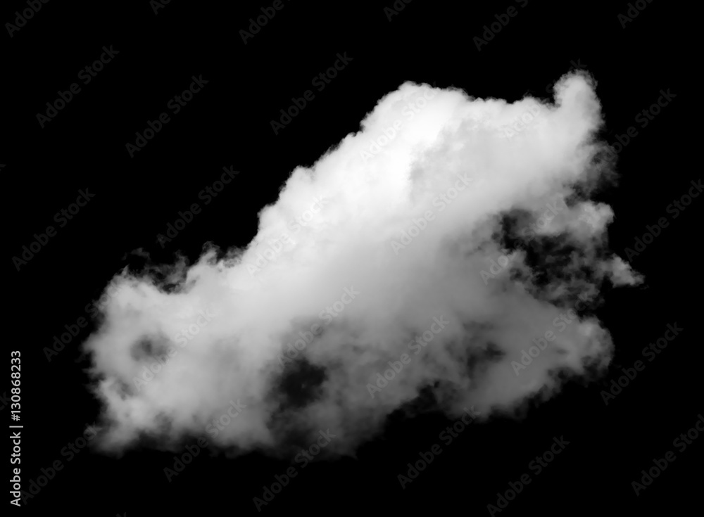 white cloud on the black background white cloud on the black background