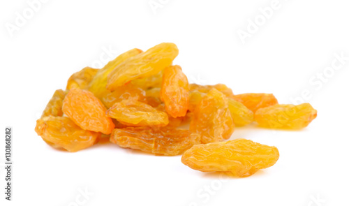 raisin isolated on the white background