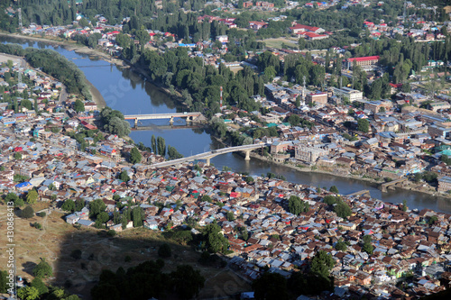 Aerial View of baramulla