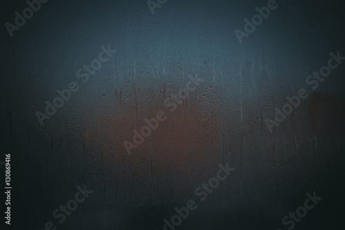 Obraz na plátně misty glass as the background