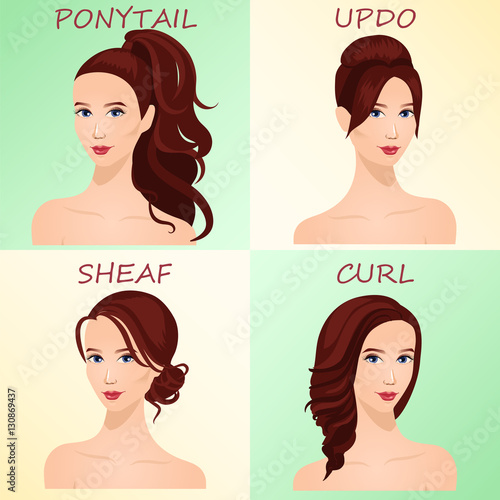 Women's classic hairstyles