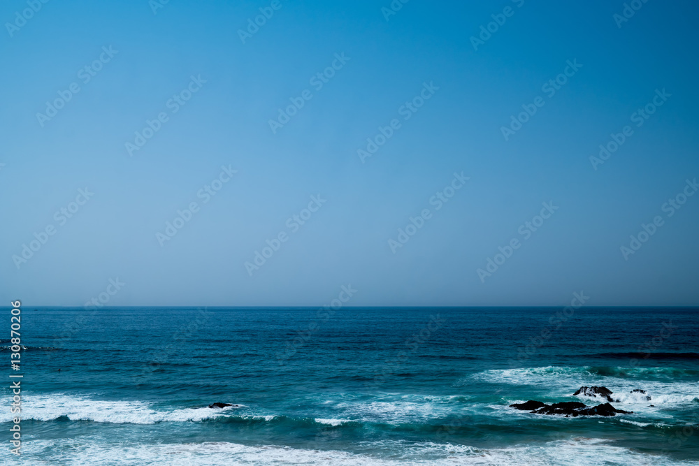 Atlantic ocean in Portugal Atlantic ocean in Portugal