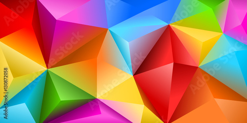 Polygones Abstraits Couleurs