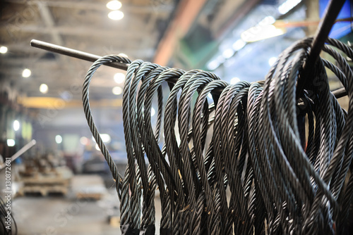 Steel wire rope sling photo