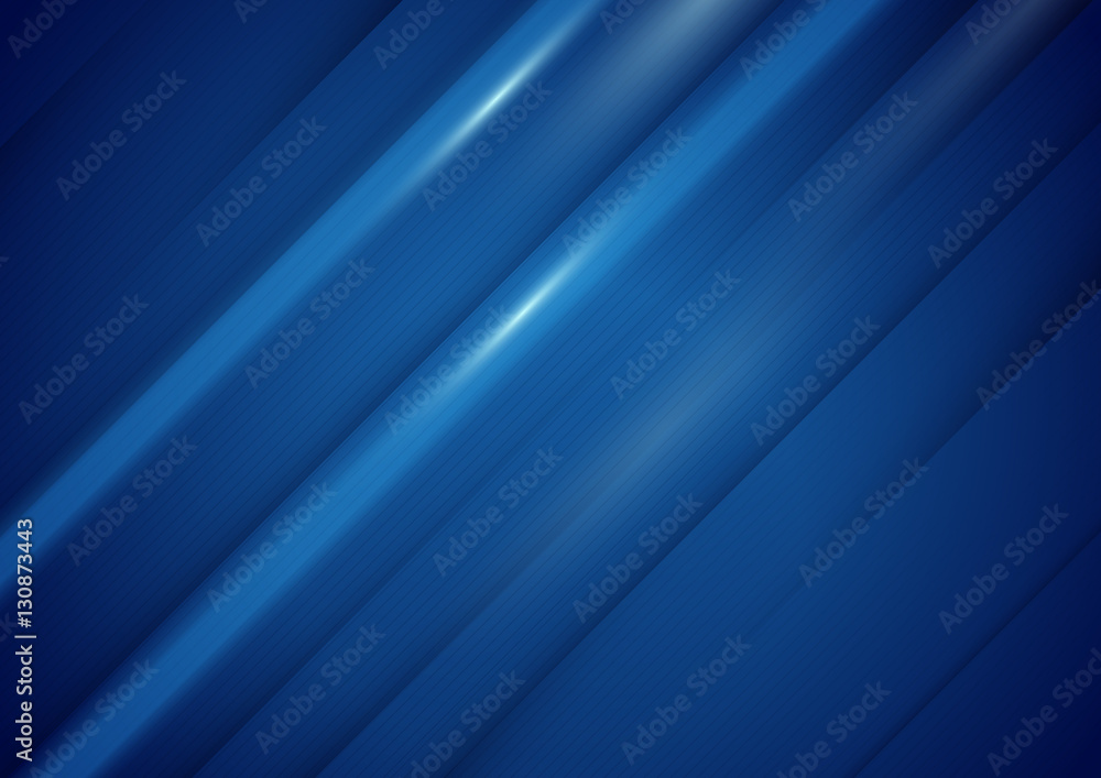 Obraz premium Abstract blue background