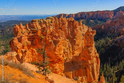 Picturesque rock formation. Bryce Canyon National Park. Utah, Un