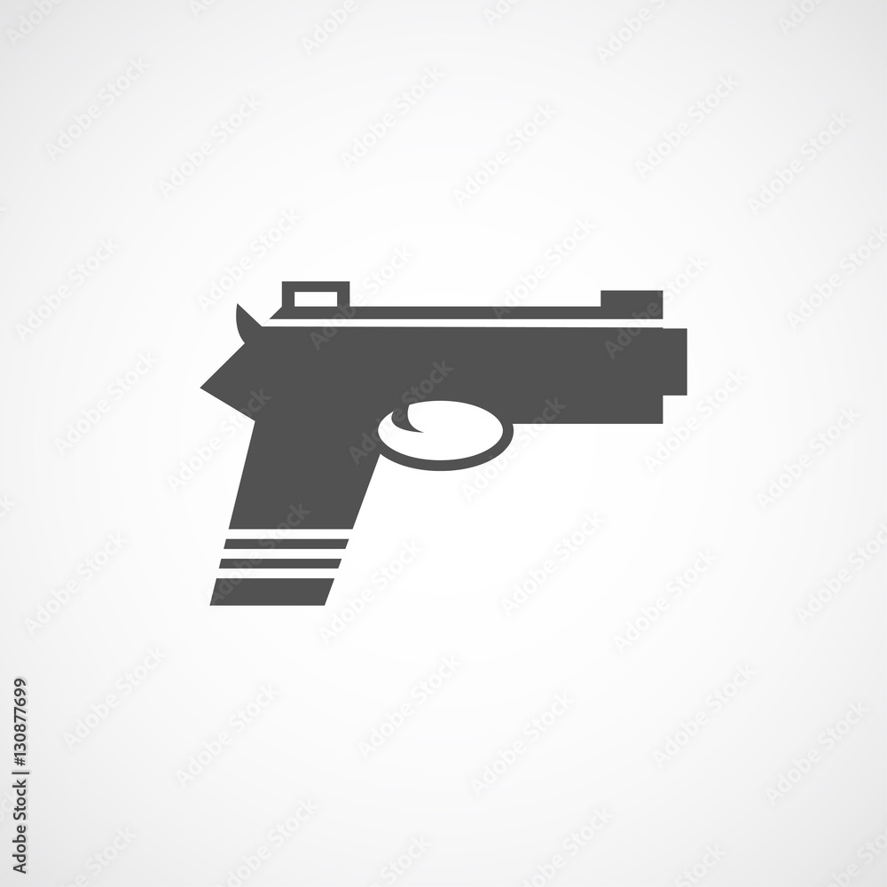 black gun icon