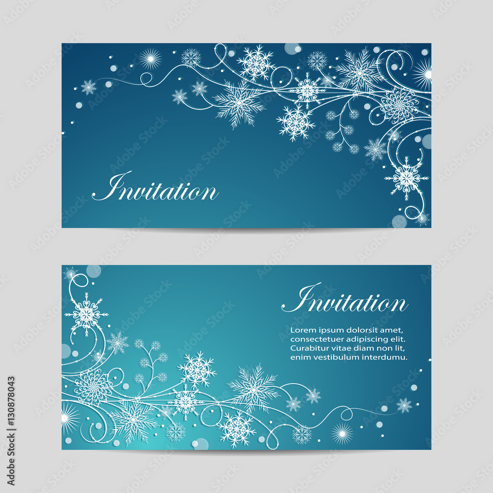Set of horizontal banners Set of horizontal banners