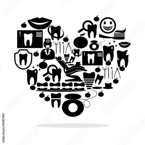 stomatology and heart black