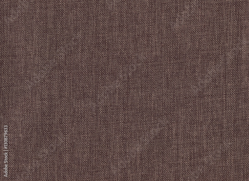 Chocolate brown canvas fabric texture
