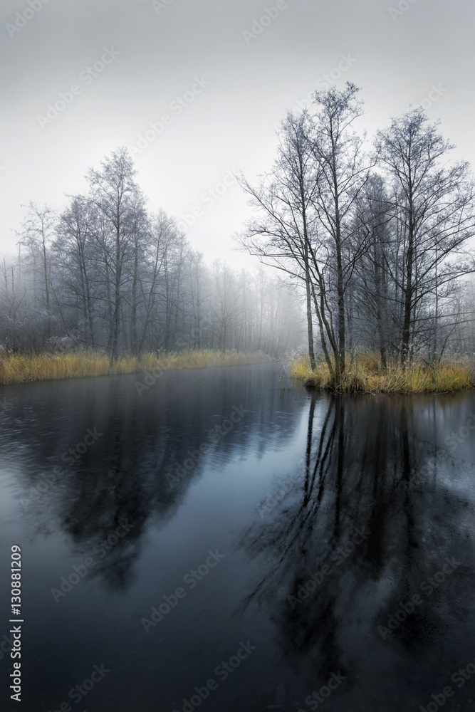 eine winterliche Landschaft im Land Brandenburg eine winterliche Landschaft im Land Brandenburg