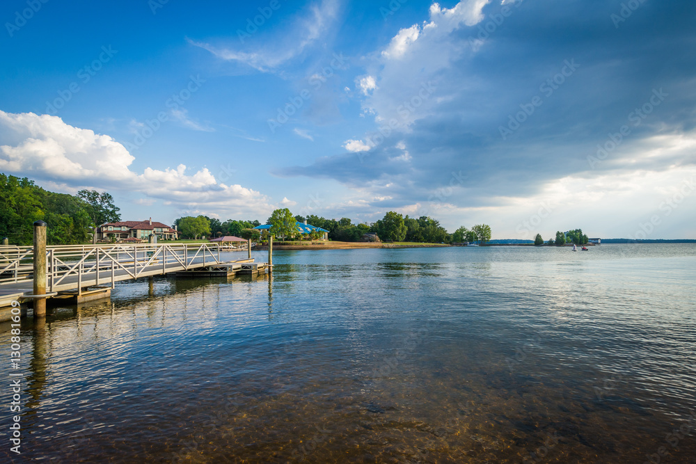 Lake Norman, at Ramsey Creek Park, in Cornelius, North Carolina. Lake Norman, at Ramsey Creek Park, in Cornelius, North Carolina.