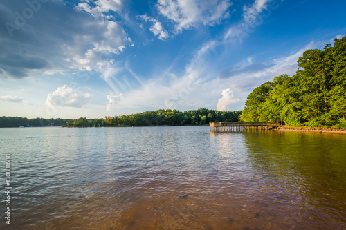 Lake Norman, at Ramsey Creek Park, in Cornelius, North Carolina.