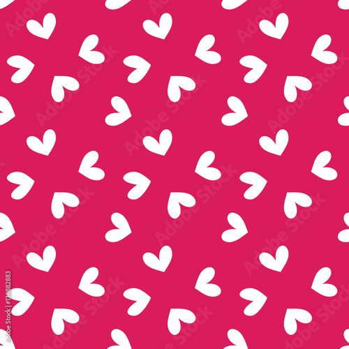 Seamless vector heart patte...