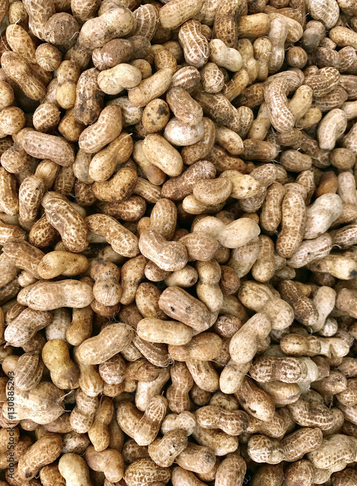 Roasted peanuts background Roasted peanuts background