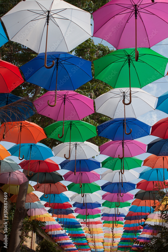 Obraz premium Regenschirme