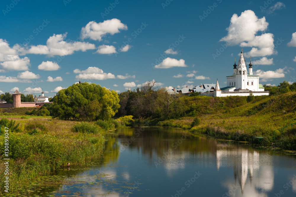Monastery in Suzdal - the part of Golden Ring of russian Cities around Moscow
