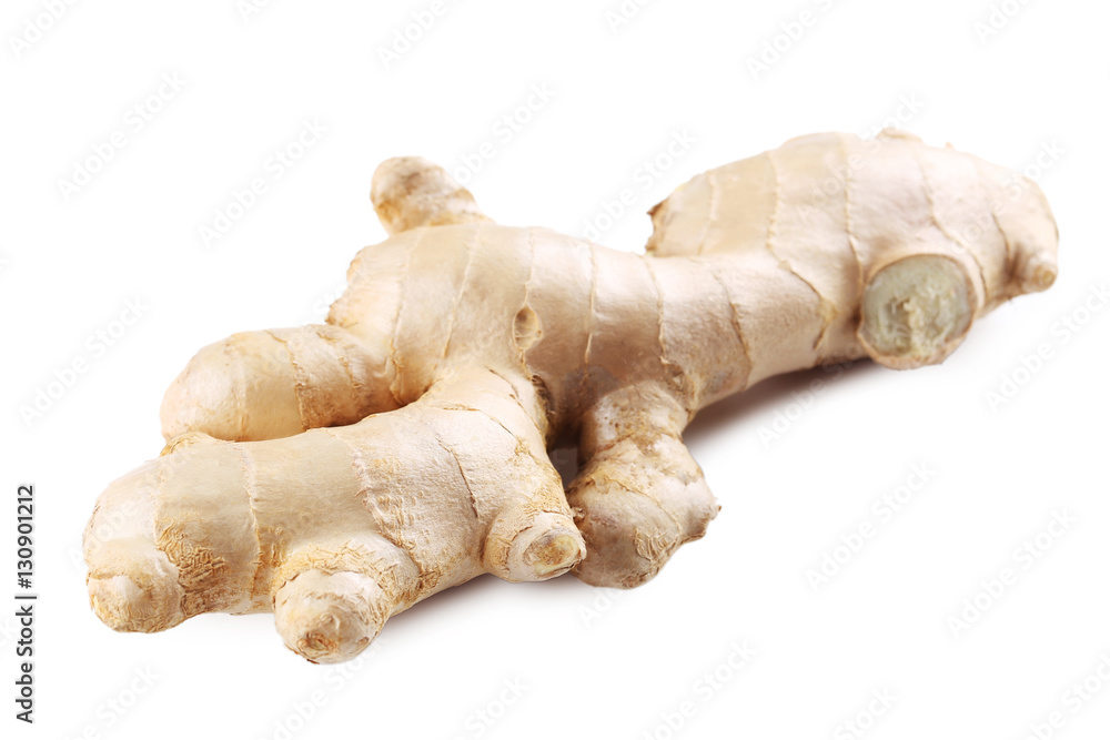 Ginger root isolated on a white Ginger root isolated on a white