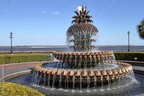 Pineapple Fountain - Charleston, SC - USA