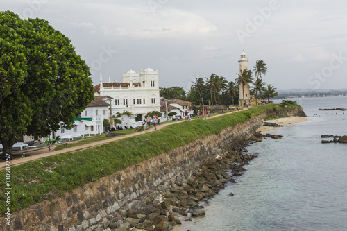 Area near lighthouse, fort Galle, Sri Lanka